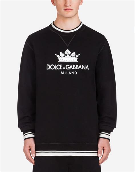 dolce gabbana sweats|dolce and gabbana sweatshirt women.